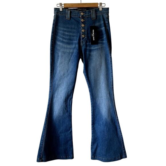 Veronica Beard Sheridan Bell-Bottom Jeans lakeshore wash size 29 CL - Picture 3 of 8